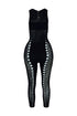 Valentina Hallow Out Sleeveless Jumpsuit Rompers + Jumpsuits EDGE