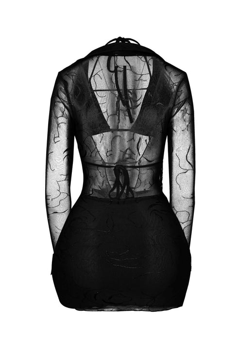 Haven Mesh Bralette Babydoll Dress DRESS EDGE