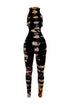 Maple Tie Dye Sleeveless Jumpsuit Rompers + Jumpsuits EDGE Small Multi