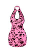 Geisha Mini Dress Apparel & Accessories KNOWSTYLE Small Pink