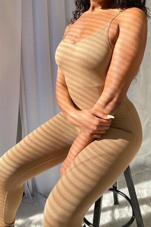 Premium Basic Catsuit - Mocha - KNOWSTYLE - EDGE - EDGEONLINESTORE