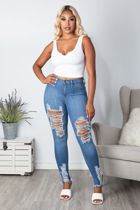 My Everything Tank Crop Top - White - KNOWSTYLE - EDGE - EDGEONLINESTORE