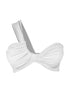 Beach Babe One Shoulder Crop Top - White - EDGEbyKS