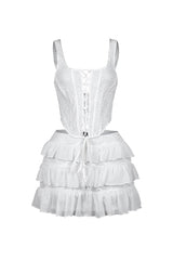 Iris Lace Corset Top &amp; Skirt SET
