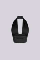Catch Cowl Neck Crop Top