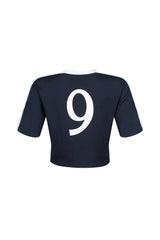 Soccer Short Sleeve V-neck Top