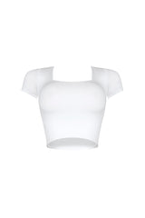 Jaylene Double Layer Square Neck Top