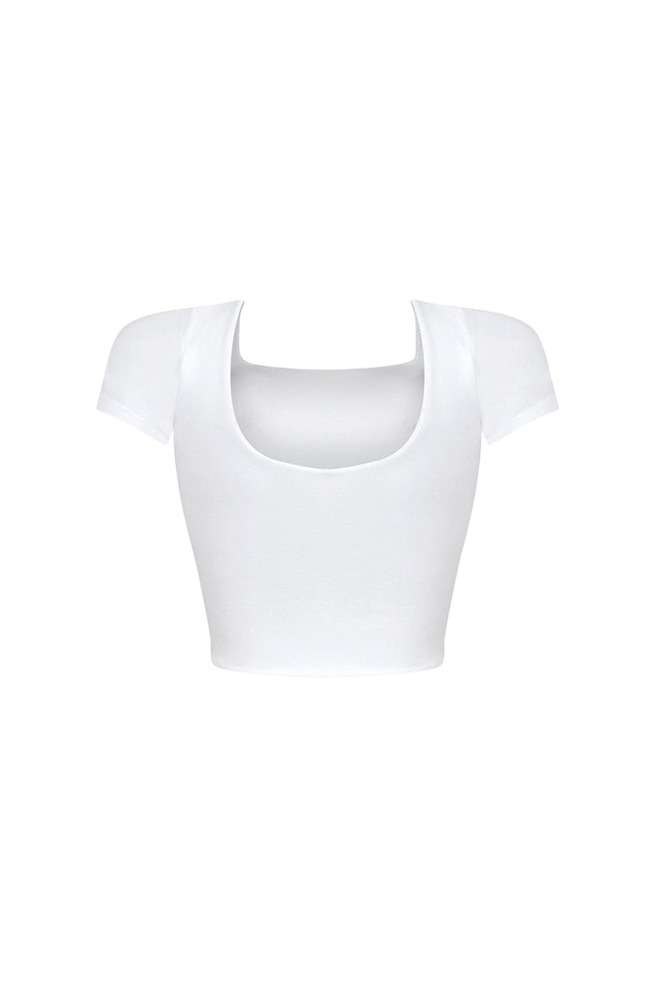 Jaylene Double Layer Square Neck Top