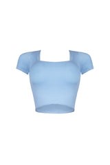 Jaylene Double Layer Square Neck Top