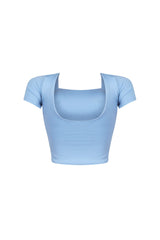 Jaylene Double Layer Square Neck Top