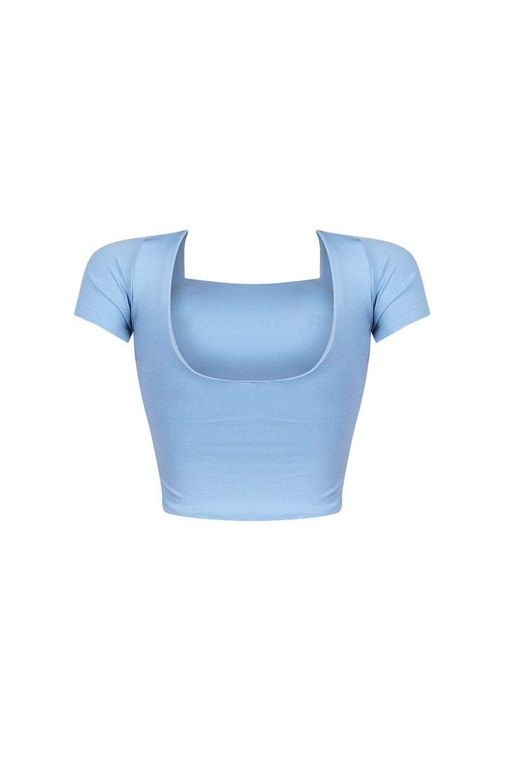 Jaylene Double Layer Square Neck Top