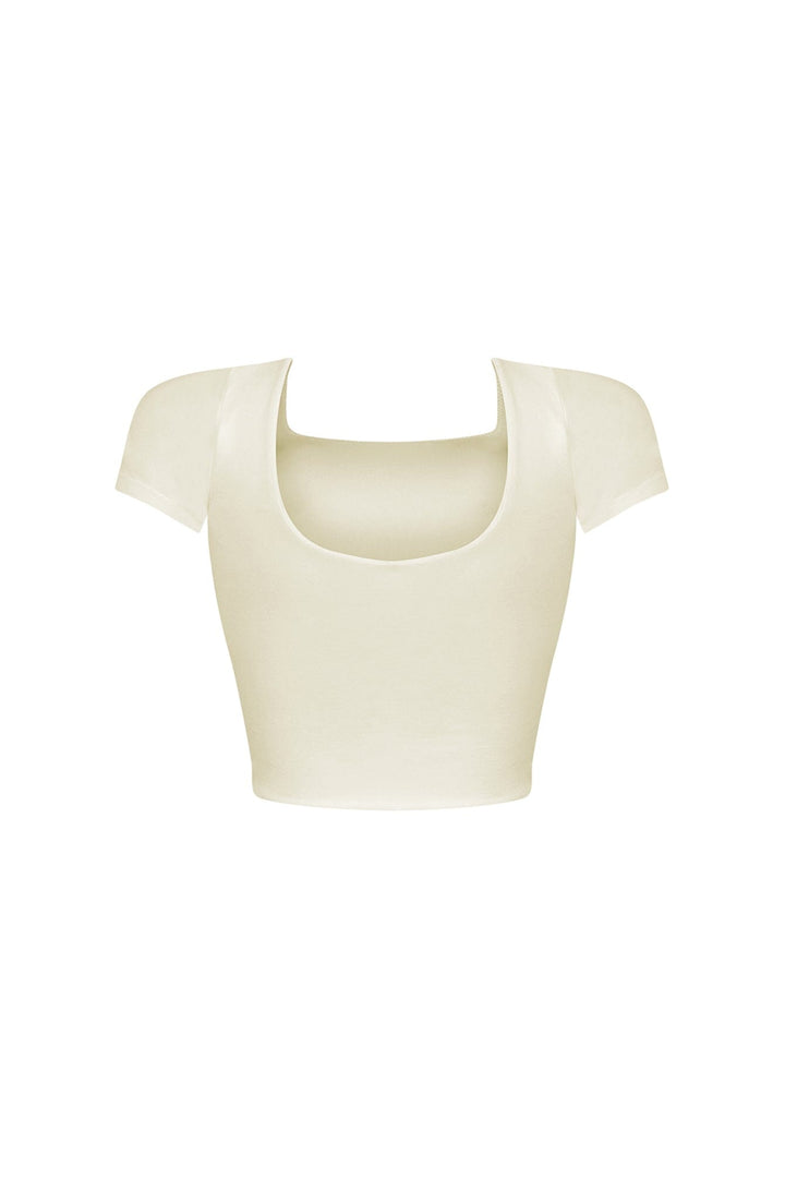 Jaylene Double Layer Square Neck Top