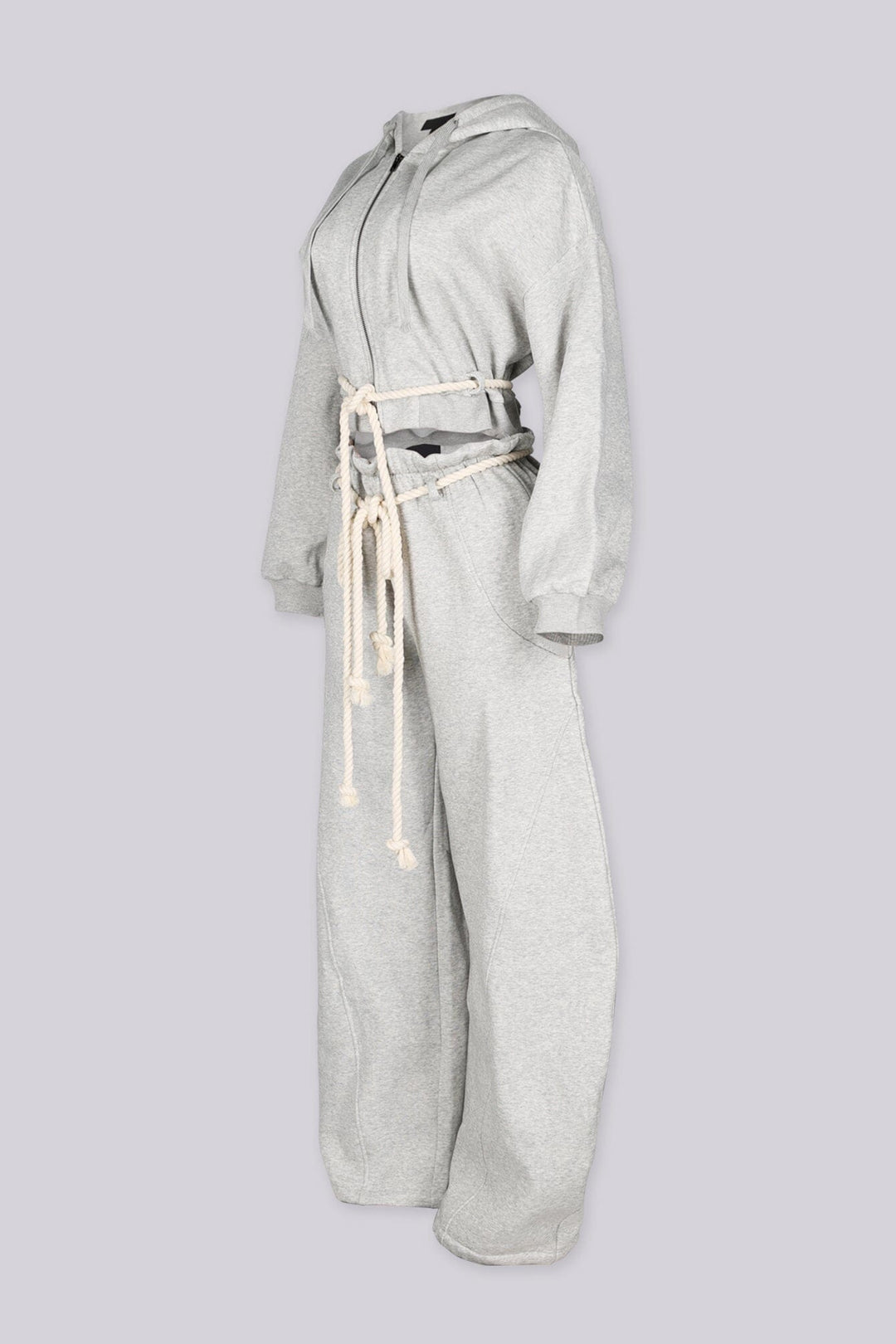 Rope Riot Zip Up Hoodie &amp; Pants SET