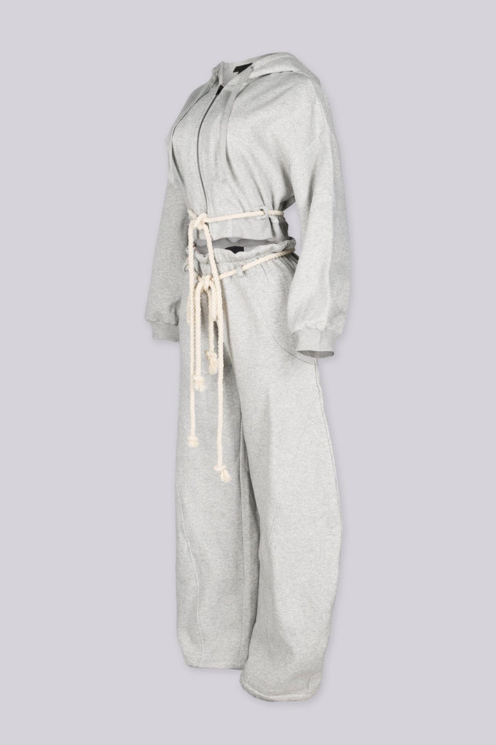 Rope Riot Zip Up Hoodie &amp; Pants SET