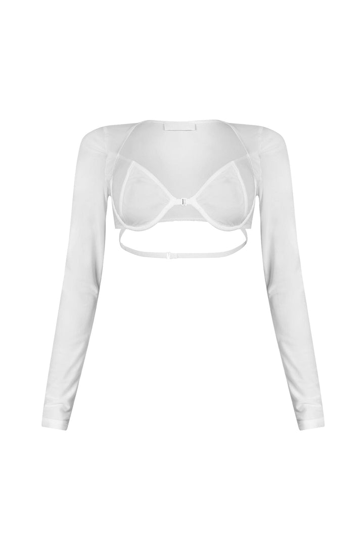 Wicked Games Mesh Bustier Top