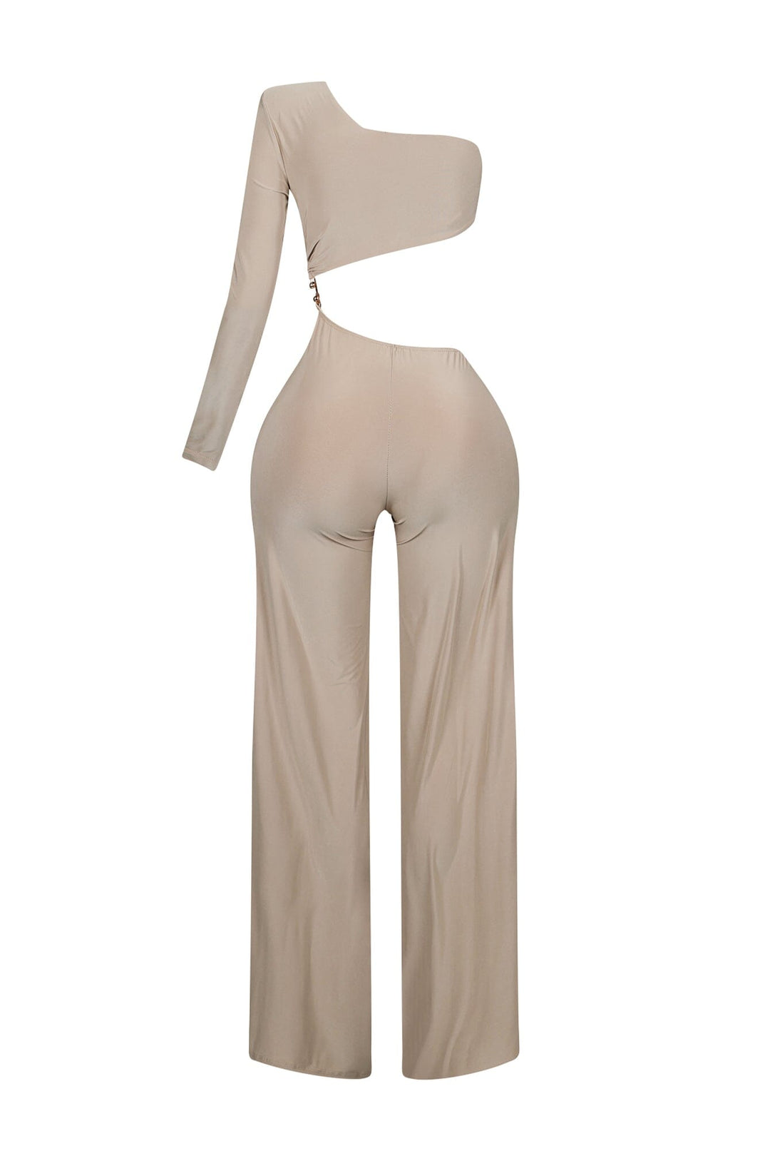 Maeve Padded One Shoulder Jumpsuit