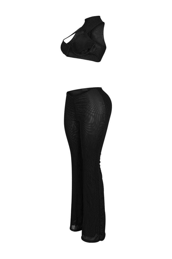 Carroll Mesh Wired Bustier Top &amp; Pants SET