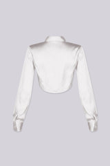 Knox Glow Night Satin Blouse