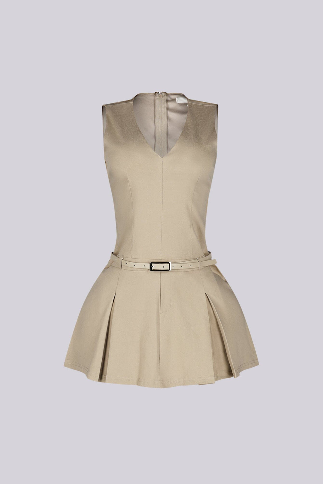 Clémence Parisian V-Neck Mini Dress