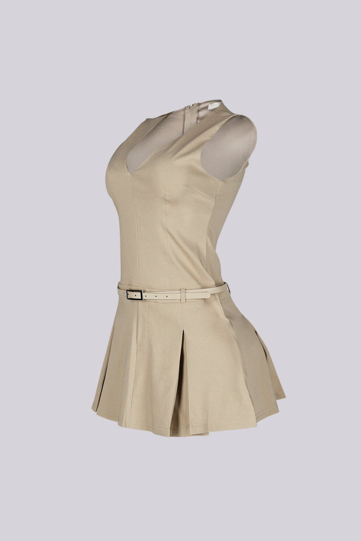 Clémence Parisian V-Neck Mini Dress
