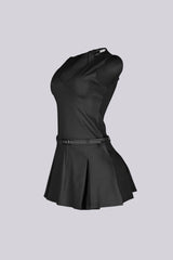Clémence Parisian V-Neck Mini Dress