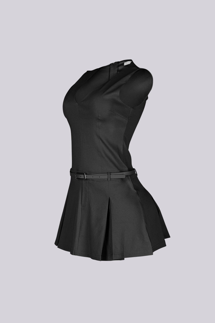 Clémence Parisian V-Neck Mini Dress