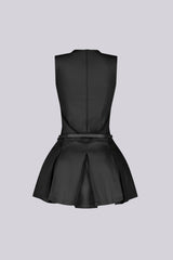 Clémence Parisian V-Neck Mini Dress