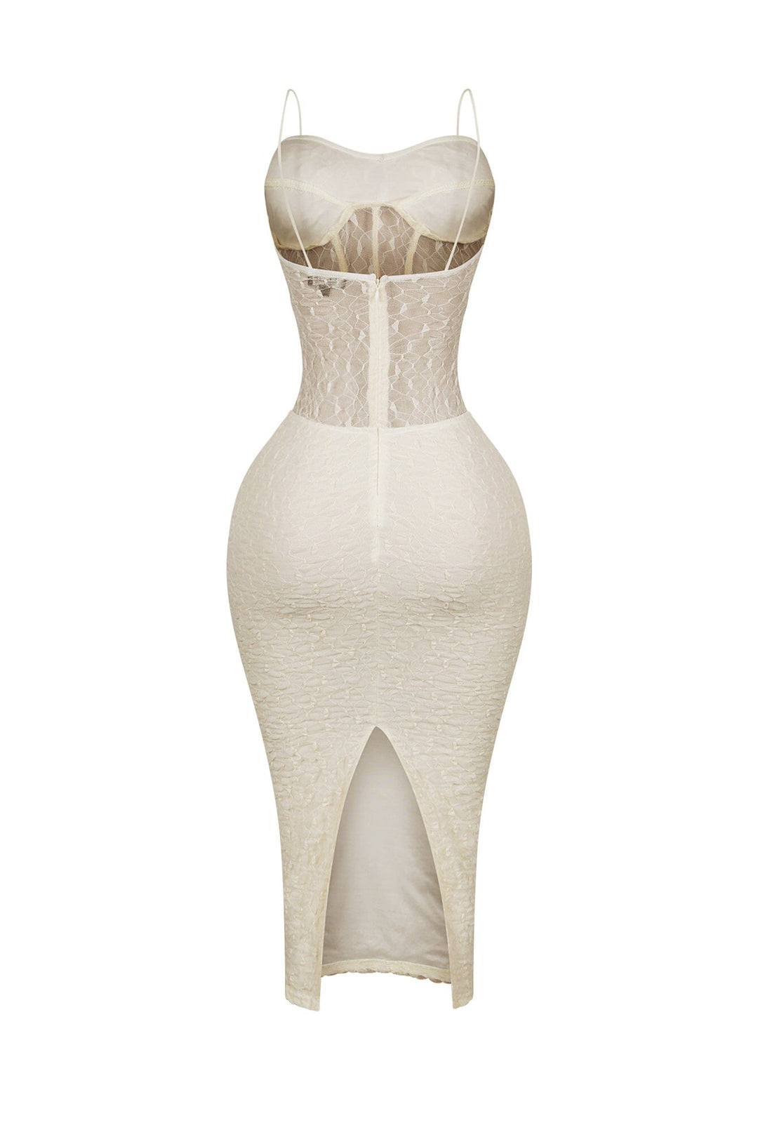 Elaine Mesh Lace Corset Dress