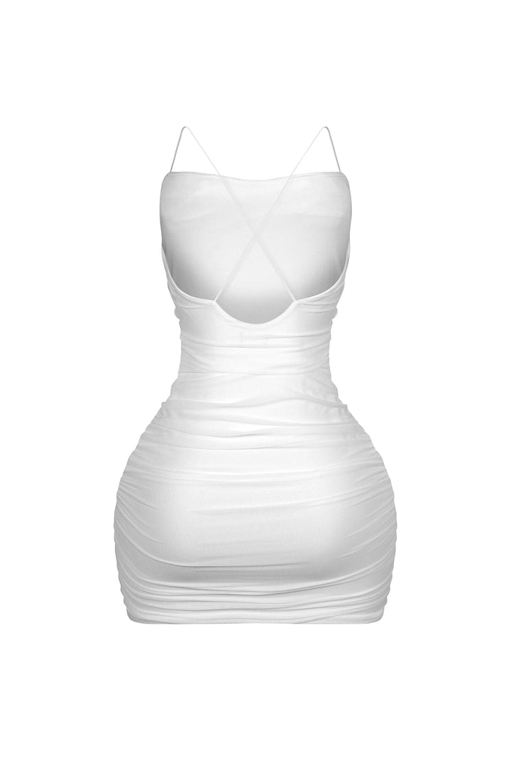 Kimberly Mesh Mini Dress