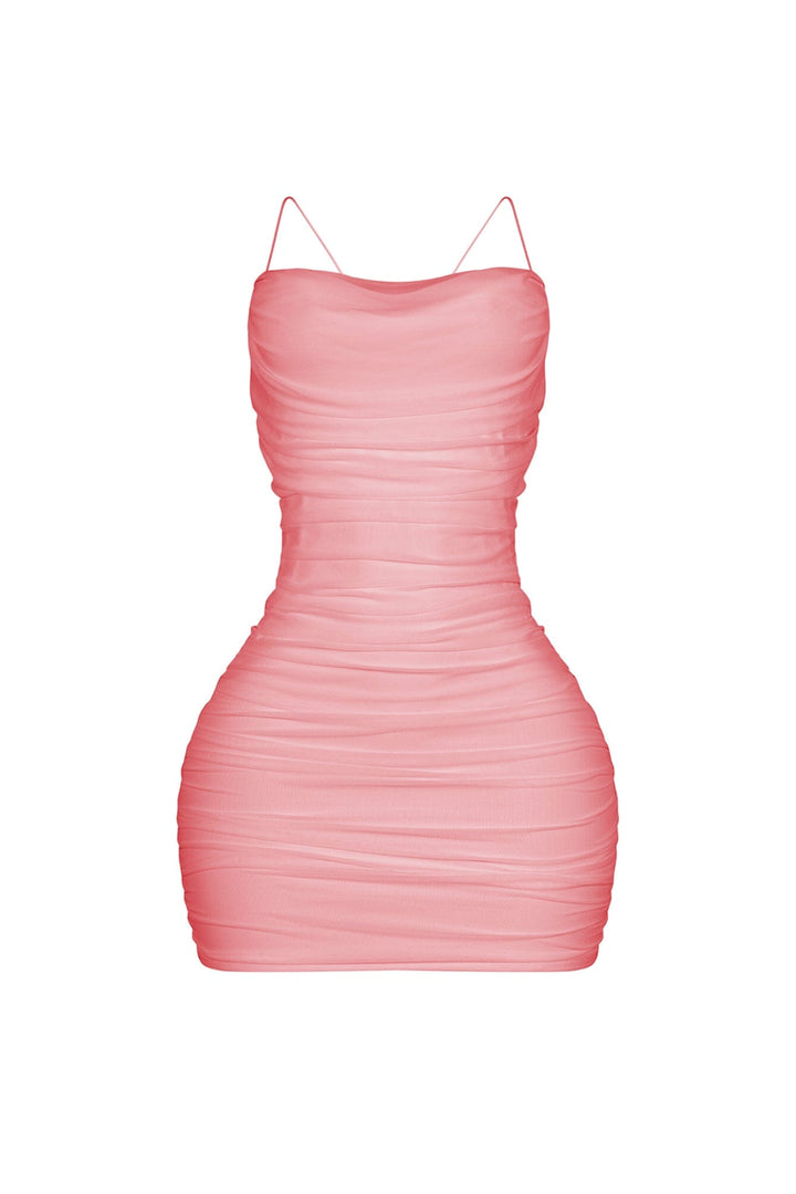 Kimberly Mesh Mini Dress
