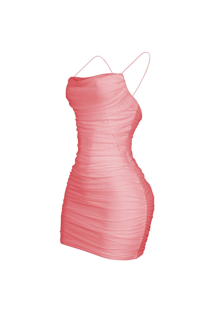 Kimberly Mesh Mini Dress