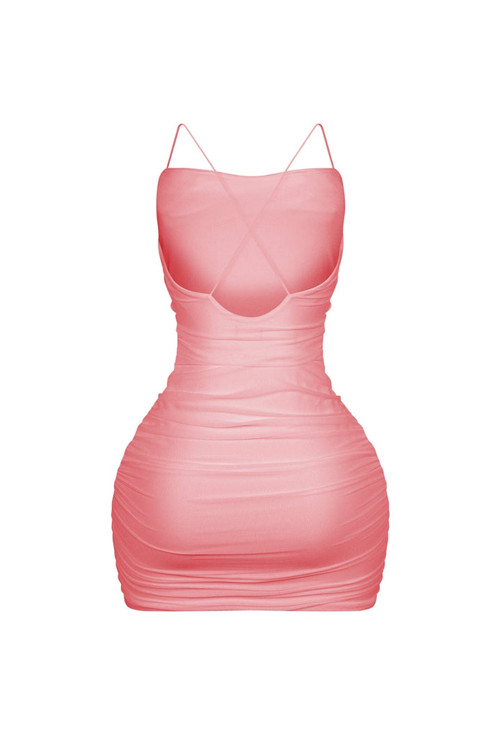 Kimberly Mesh Mini Dress