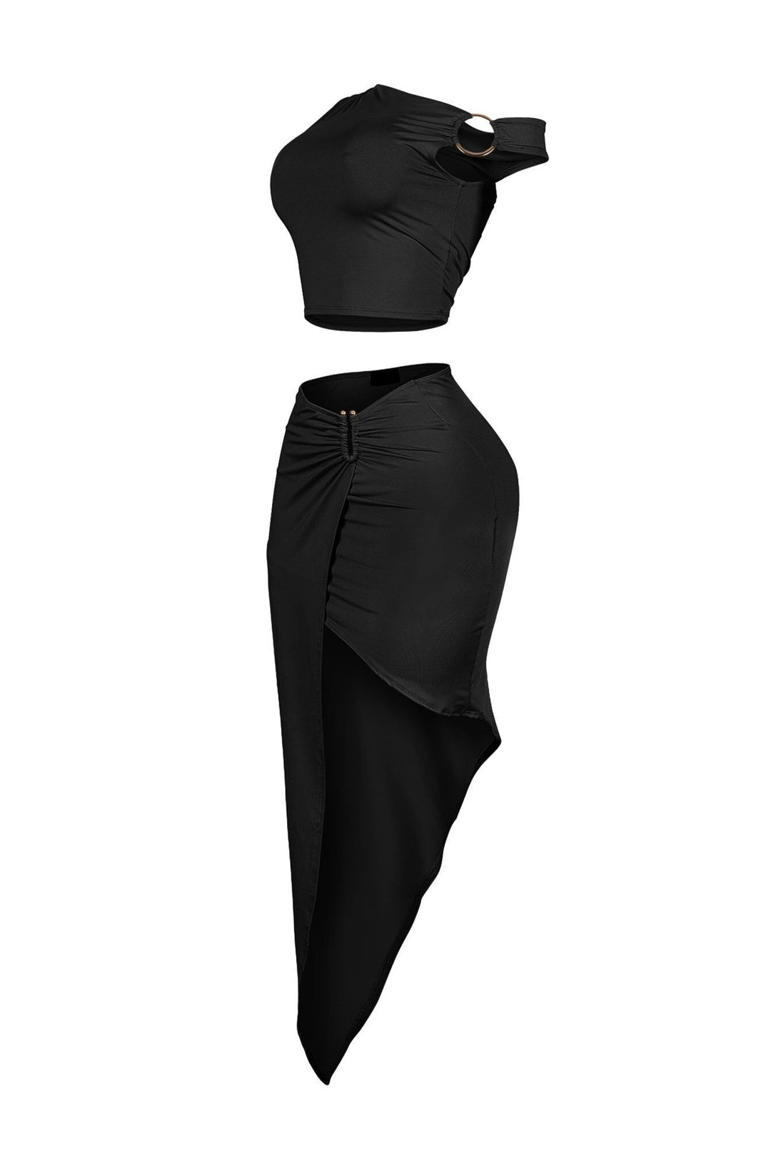 Tiernan Gold Ring Top &amp; Skirt SET