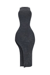 Cataleya Mineral Washed Sleeveless Midi Dress
