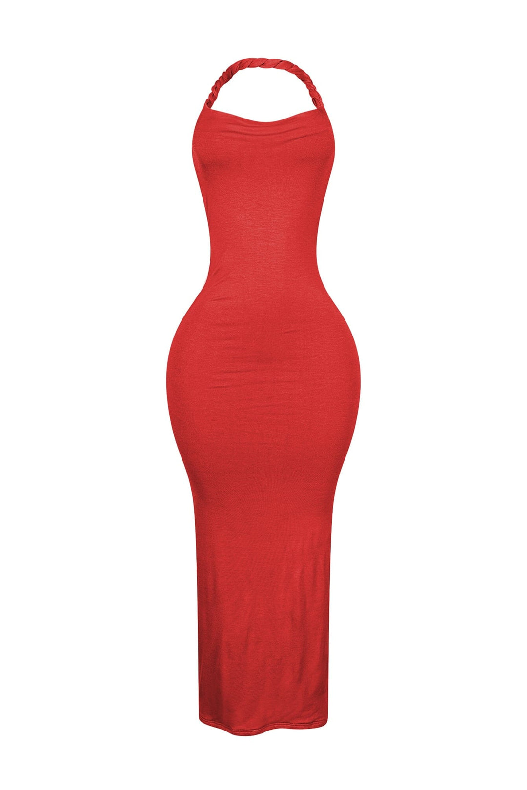 Evelynn Twisted Halter Multi Way Maxi Dress