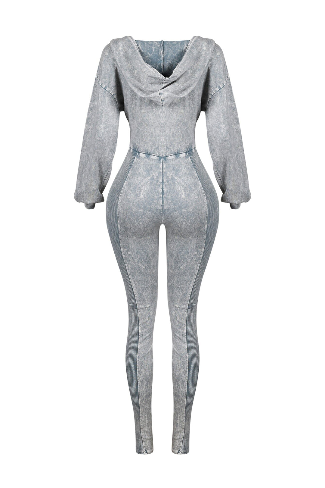 Margaret Mineral Washed Zipper Jumpsuit