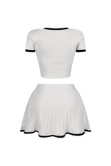 Astrid Sweater Top &amp; Skirt SET