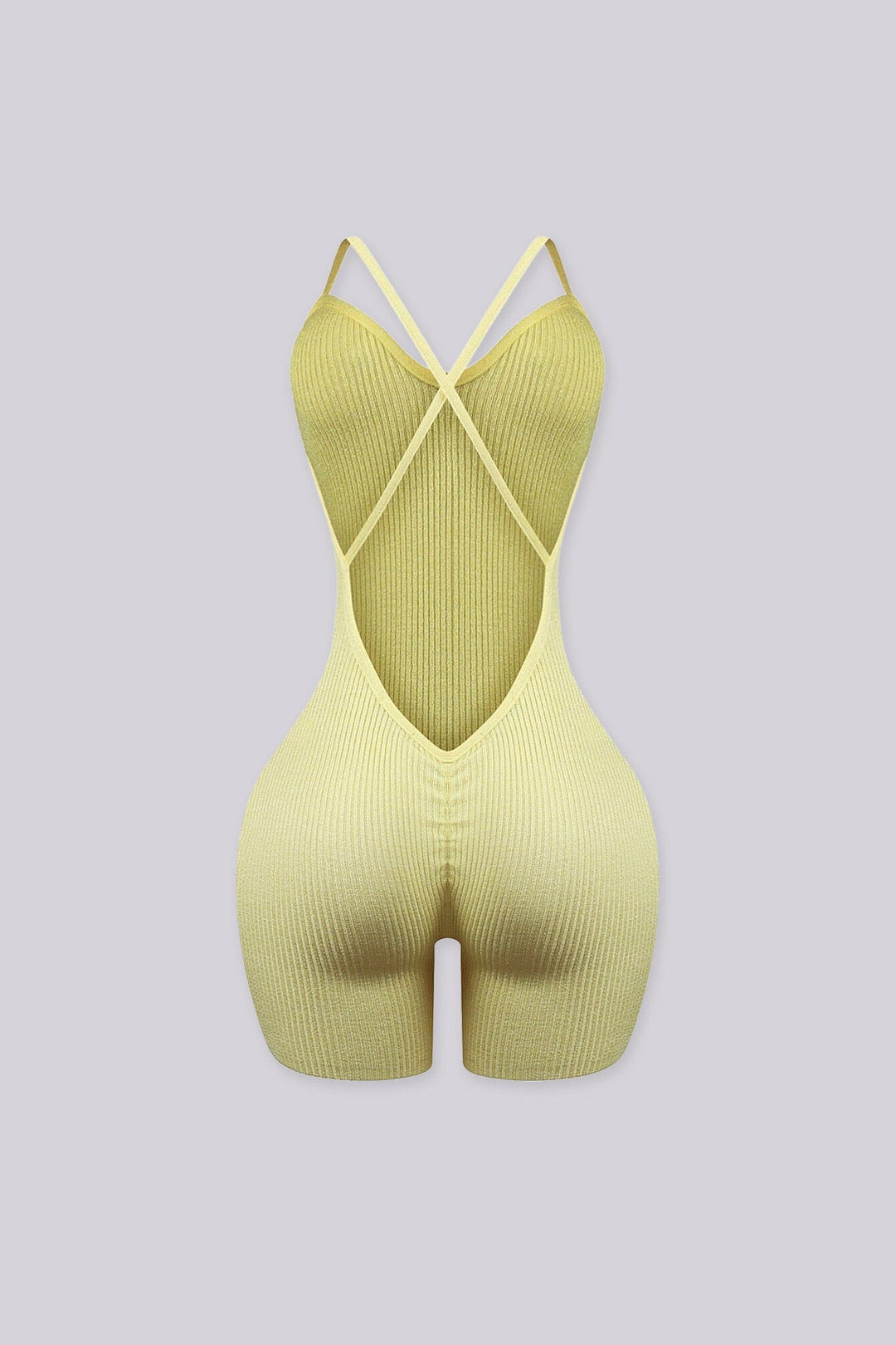 Maude Ribbed Knit Romper