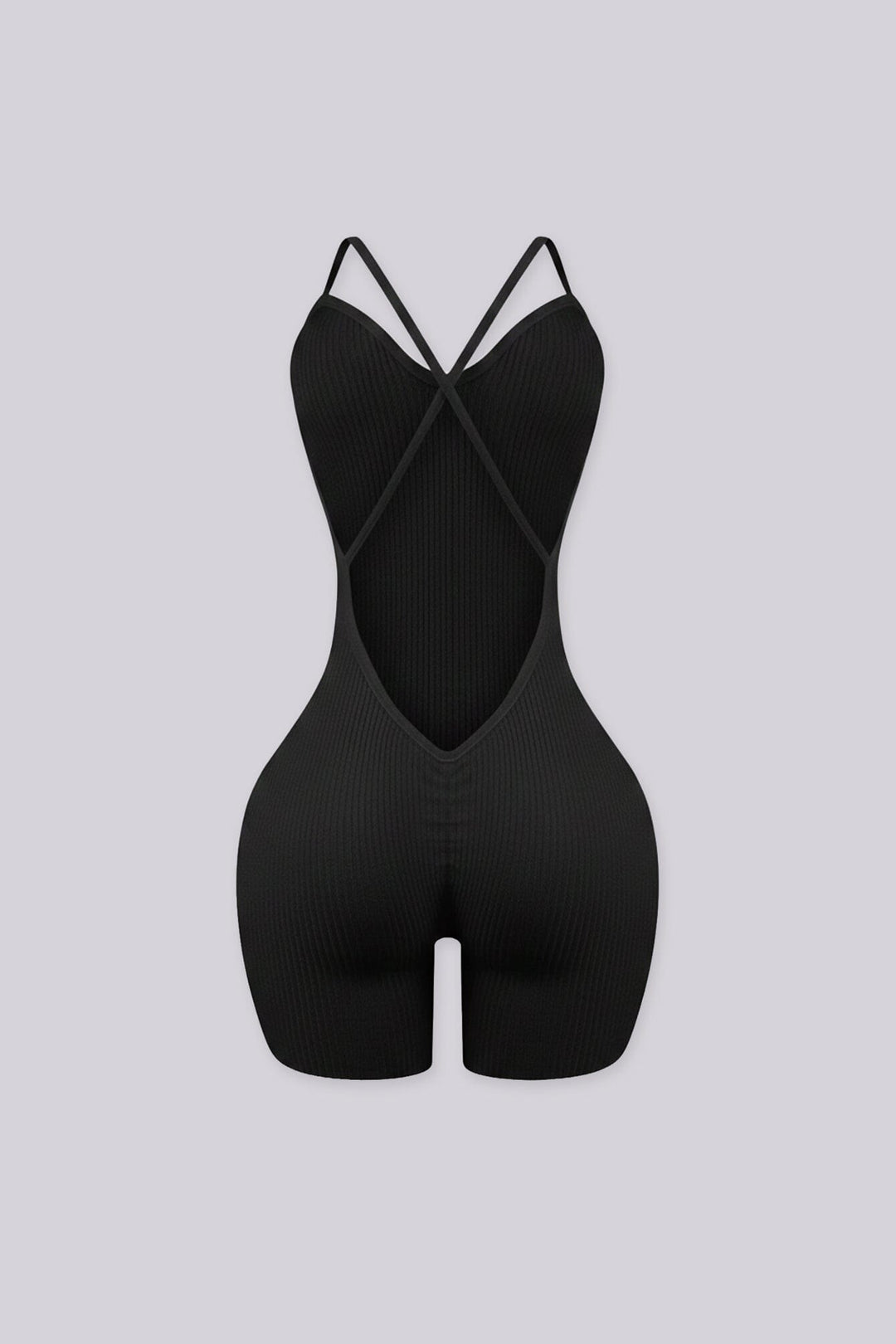Maude Ribbed Knit Romper