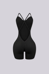 Maude Ribbed Knit Romper