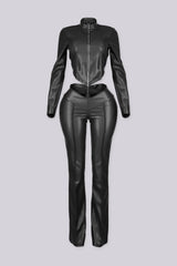 MC Iconic PU Jacket &amp; Pants SET
