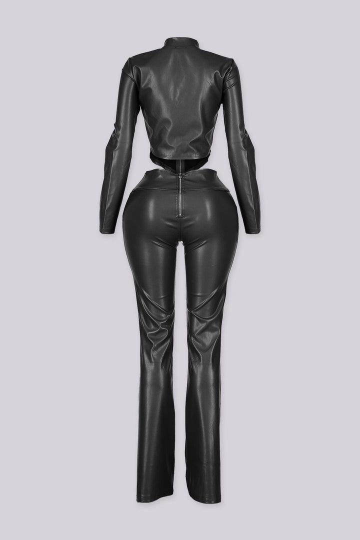 MC Iconic PU Jacket &amp; Pants SET