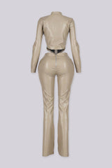 MC Iconic PU Jacket &amp; Pants SET
