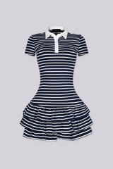 Aira Marin Stripe Mini Dress