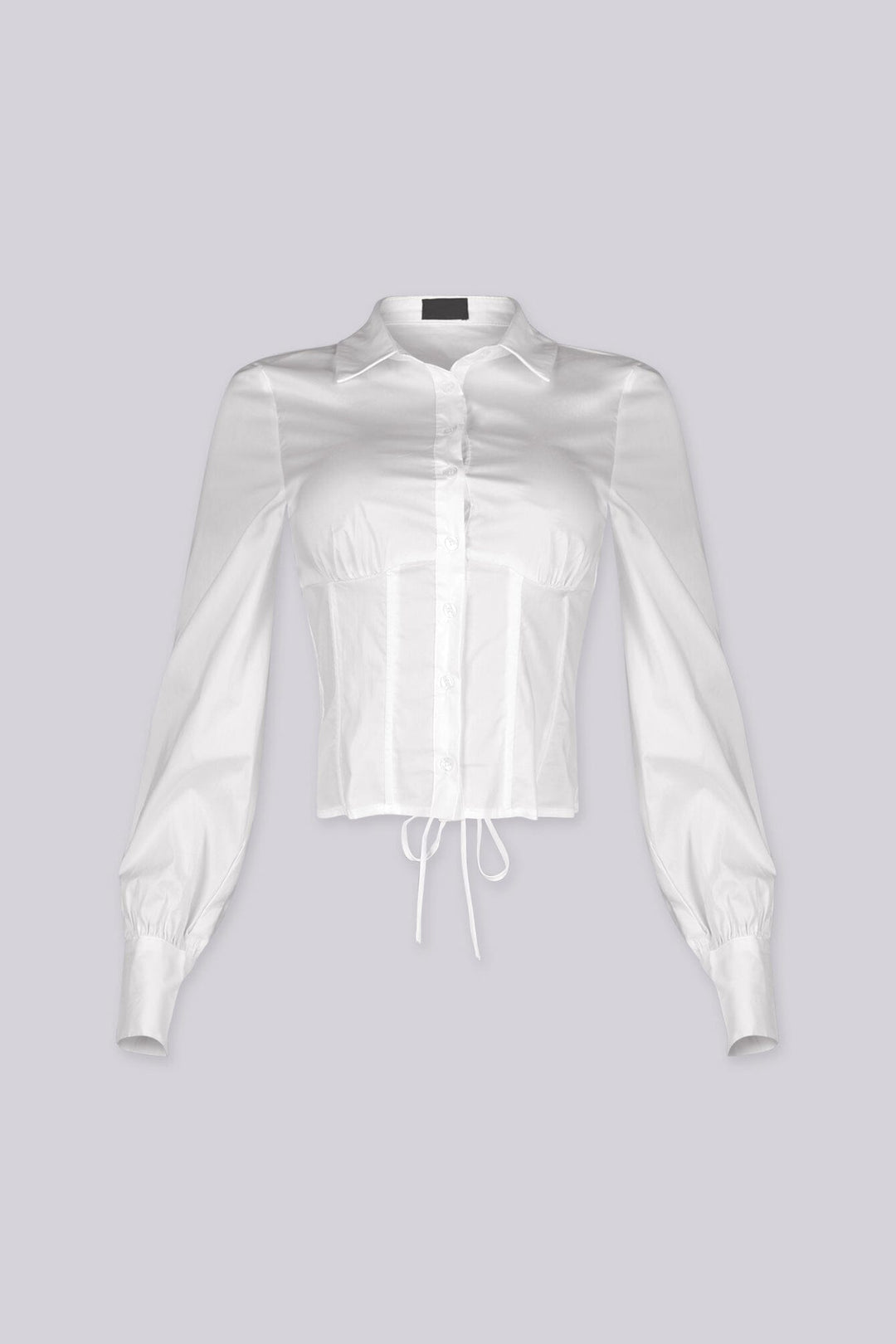 Arwen Poplin Corset Line Blouse