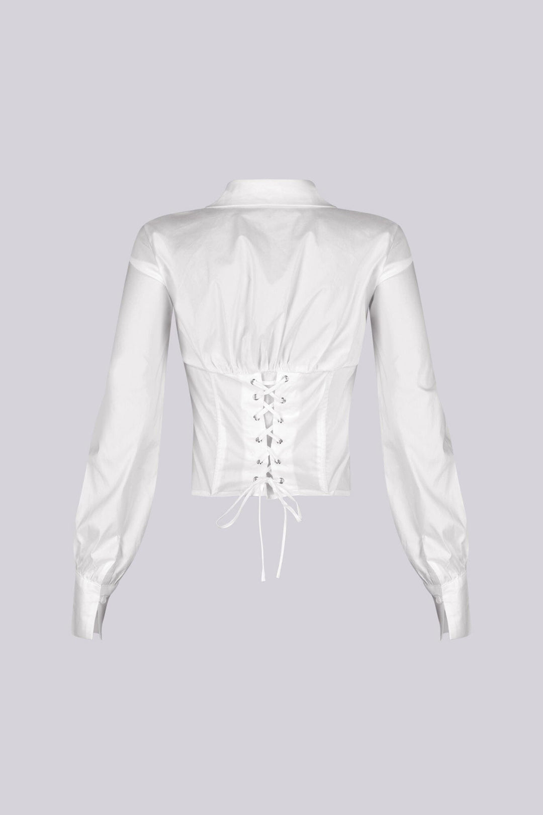 Arwen Poplin Corset Line Blouse