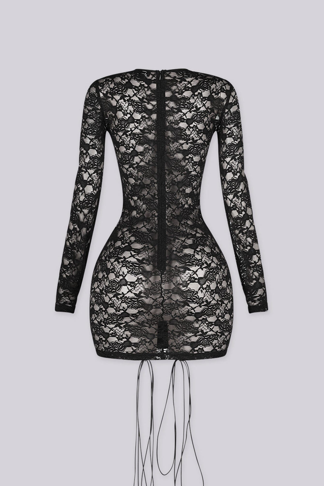 After Dark Grommet Mini Dress