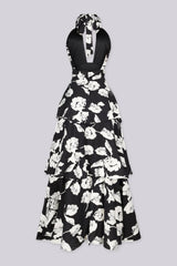 Vela Floral Tiered Maxi Dress
