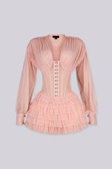 Valeria Corset Tulle Romper