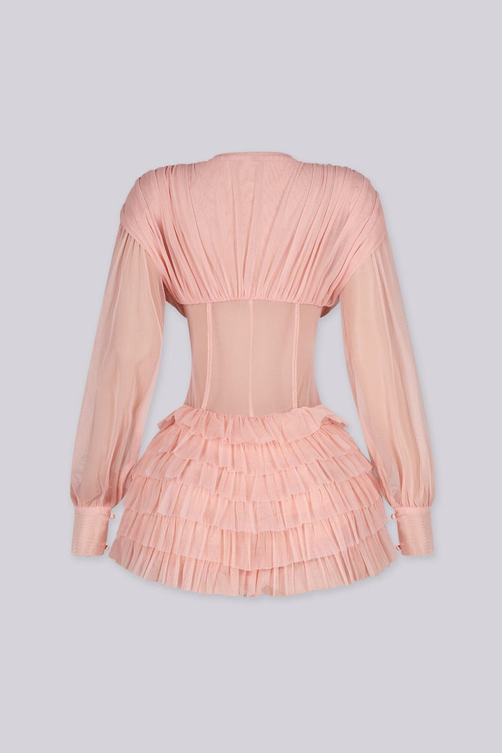 Valeria Corset Tulle Romper